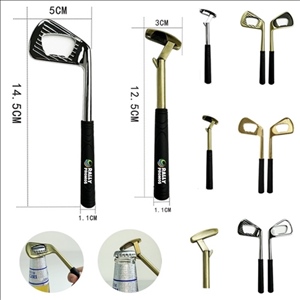 Zinc Alloy Golf Putter Bottle Opener